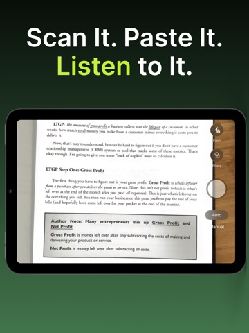 Text to Speech - Voice Leaf iPad screenshot
