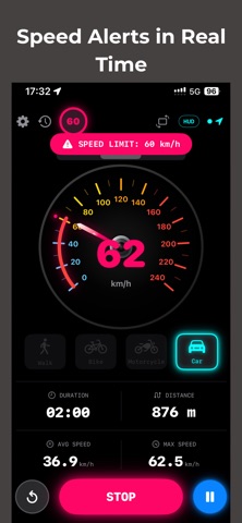 Speedometer Gps Mph Tracker Screenshot 1 of 4
