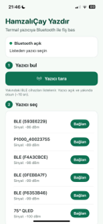 HamzaliCay Yazdir screenshot 2