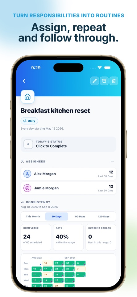 FamilyGoal: Family Planner screenshot 5