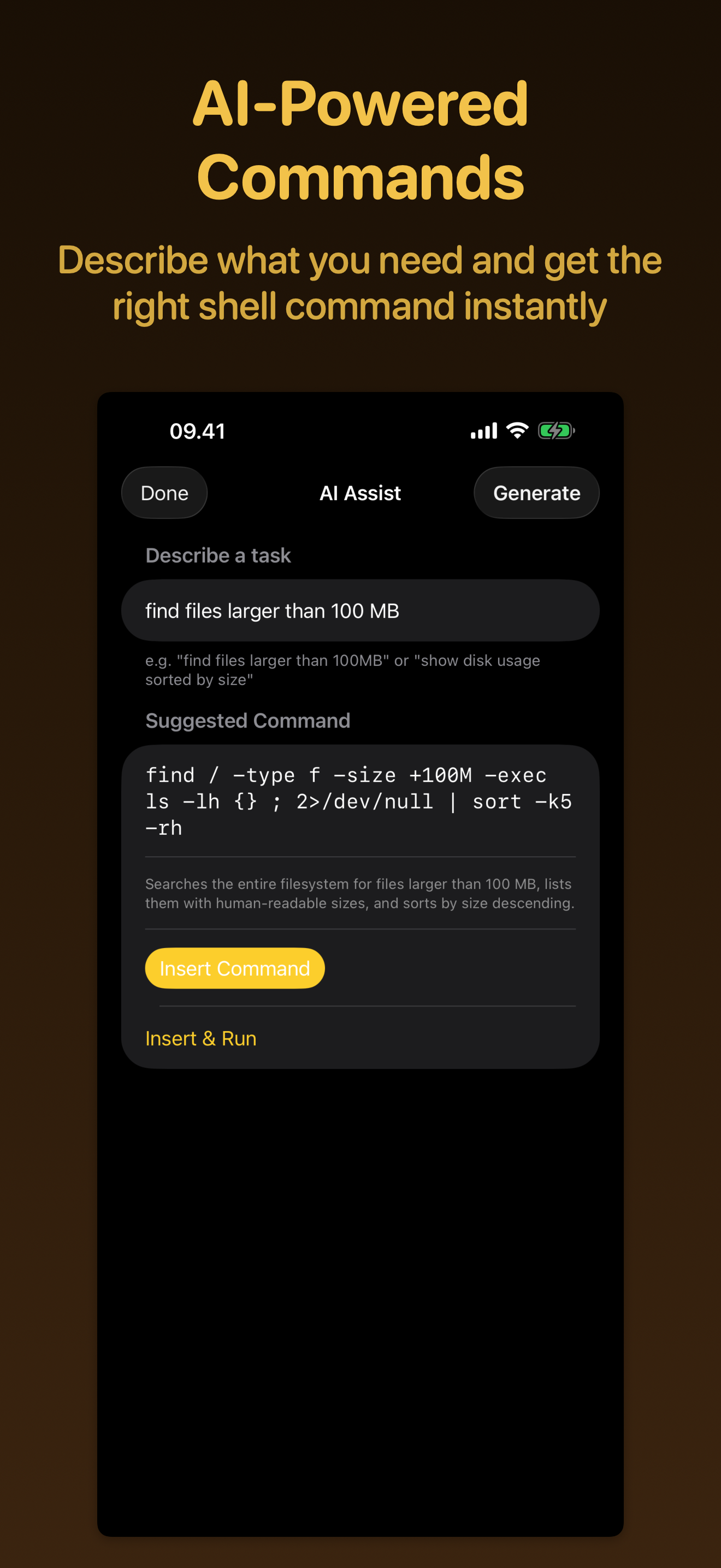 Rumskrot Terminal screenshot 9