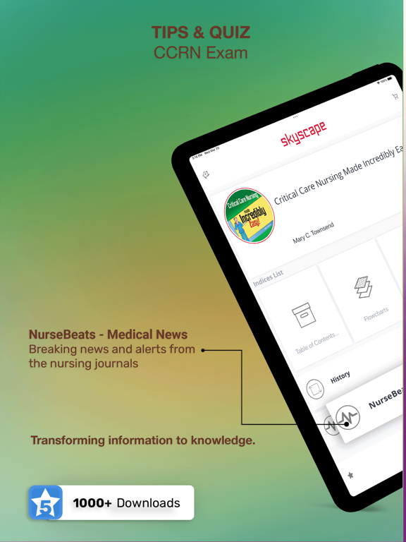 Critical Care Nursing CCRN iPad screenshot 1 - Medical app