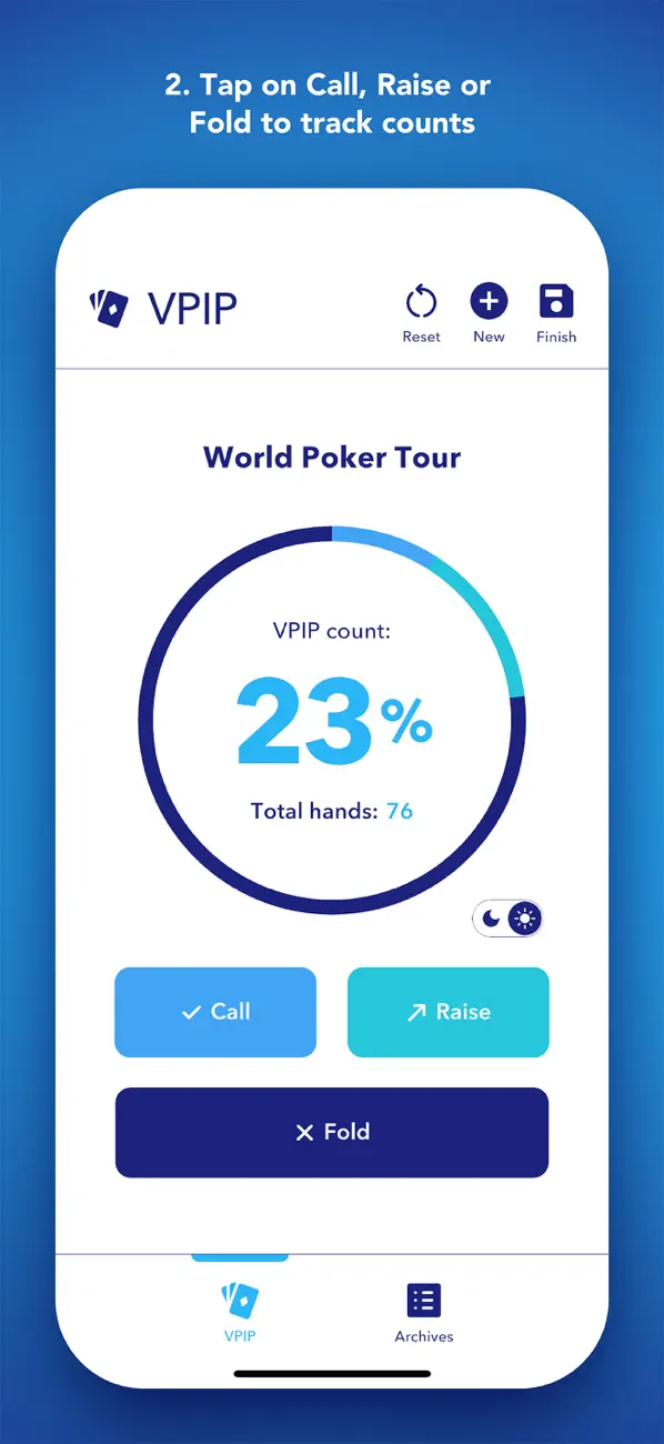Screenshot #3 pour VPIP Counter