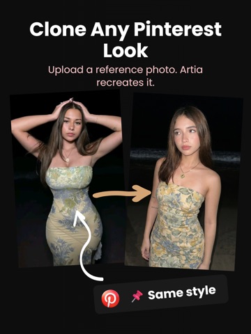 Artia: Aesthetic AI Photos iPad screenshot