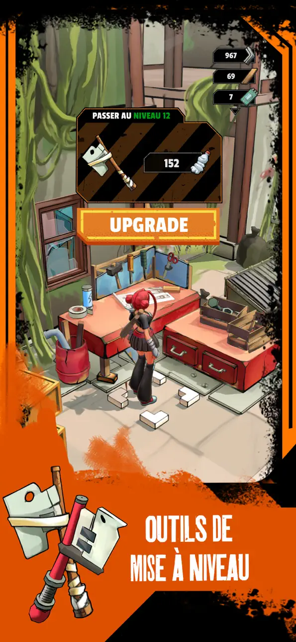 Zombiepunk: Fight & Survive iOS Mod IPA screenshot 5 - iOS game interface