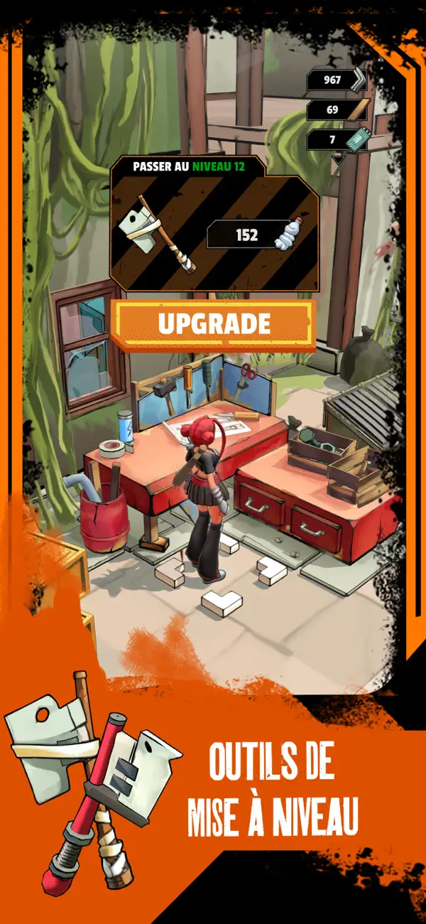 Zombiepunk: Fight & Survive iOS Mod IPA screenshot 5 - iOS game interface