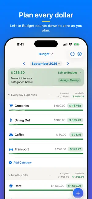Budgetine - Budget & Expenses screenshot 3