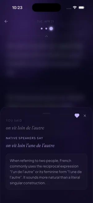 Ora: Daily Speaking Practice screenshot 4