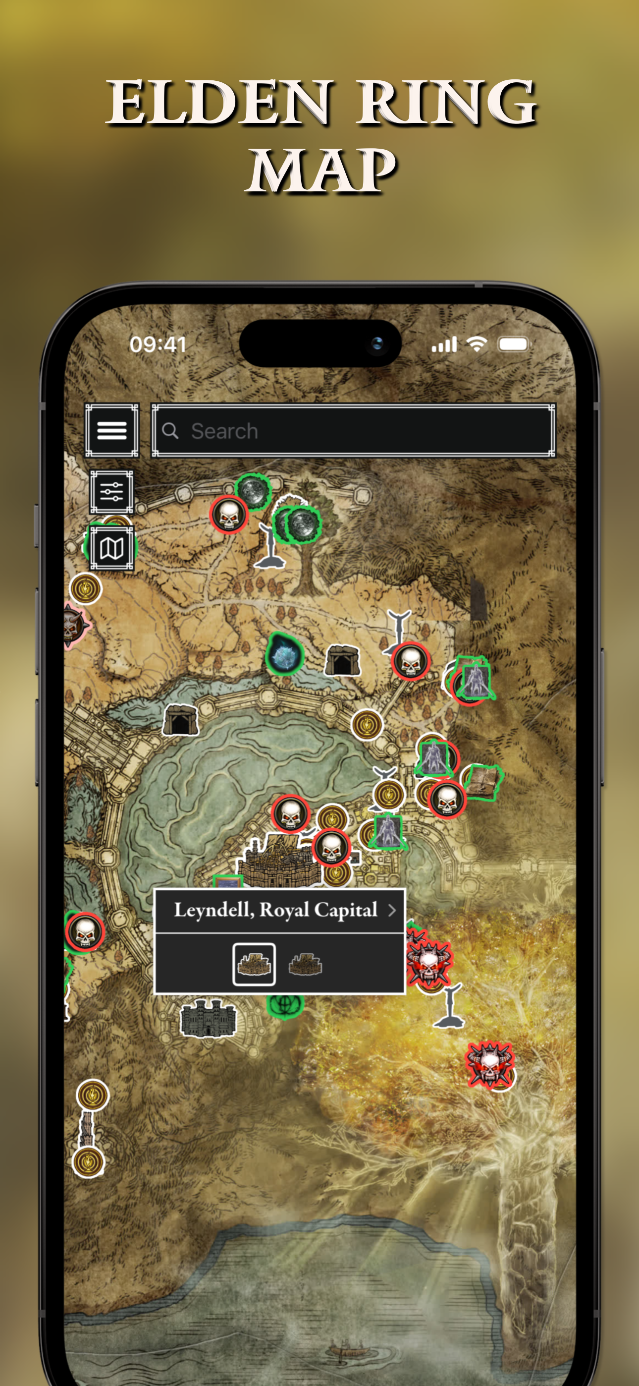 Elden Ring Nightreign Map