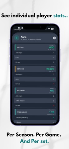 VolleyStats by Practice Pro Screenshot 6 of 7