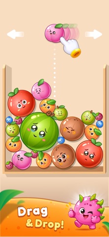 Fruit Merge: Melon Drop Game Screenshot 2 of 5