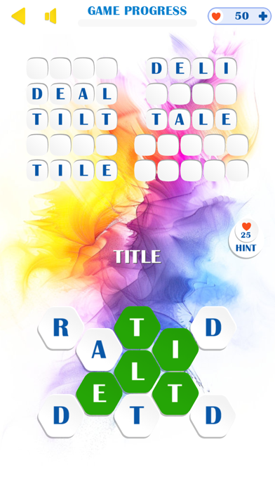 Word Shapes Puzzles Screenshot