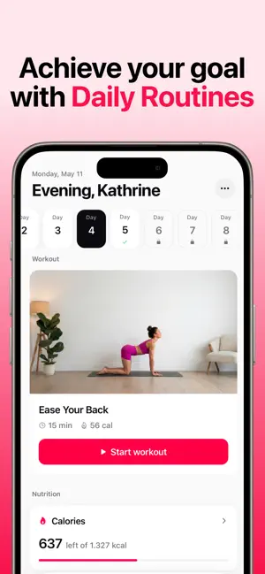 TrueMe: Home Workout for Women screenshot 4