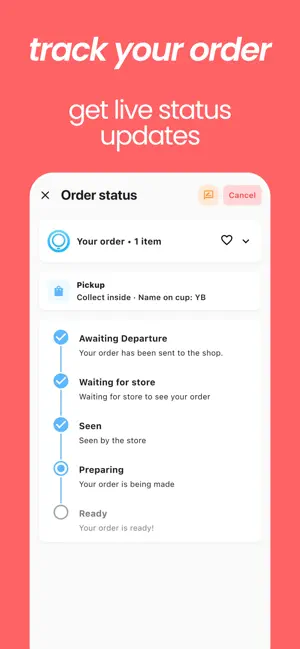 OrderUp! - Order Coffee iPhone screenshot 3
