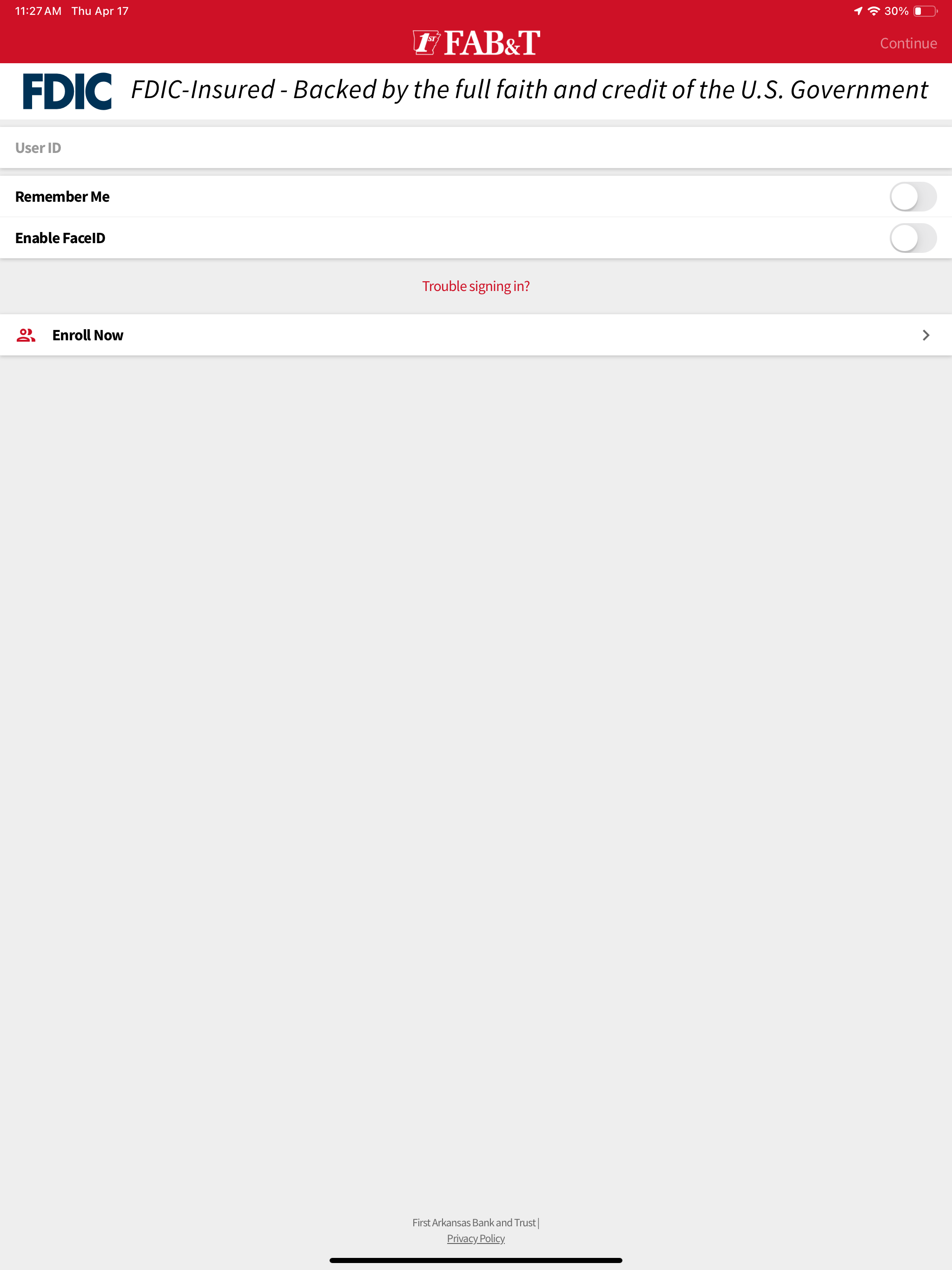 FAB&T Mobile for iPhone screenshot 8