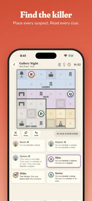 Roomers - Murder Sudoku Logic screenshot 1