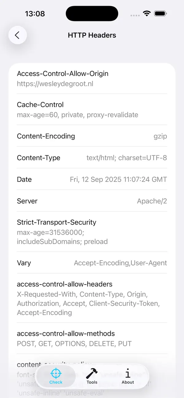#4. iWebTools 2 (iOS) Oleh: Wesley de Groot