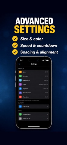 Teleprompter — Read Scripts Screenshot 6 of 7