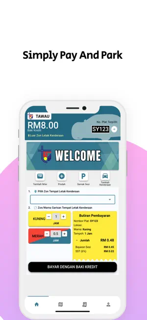 MPT Smart Parking screenshot 1