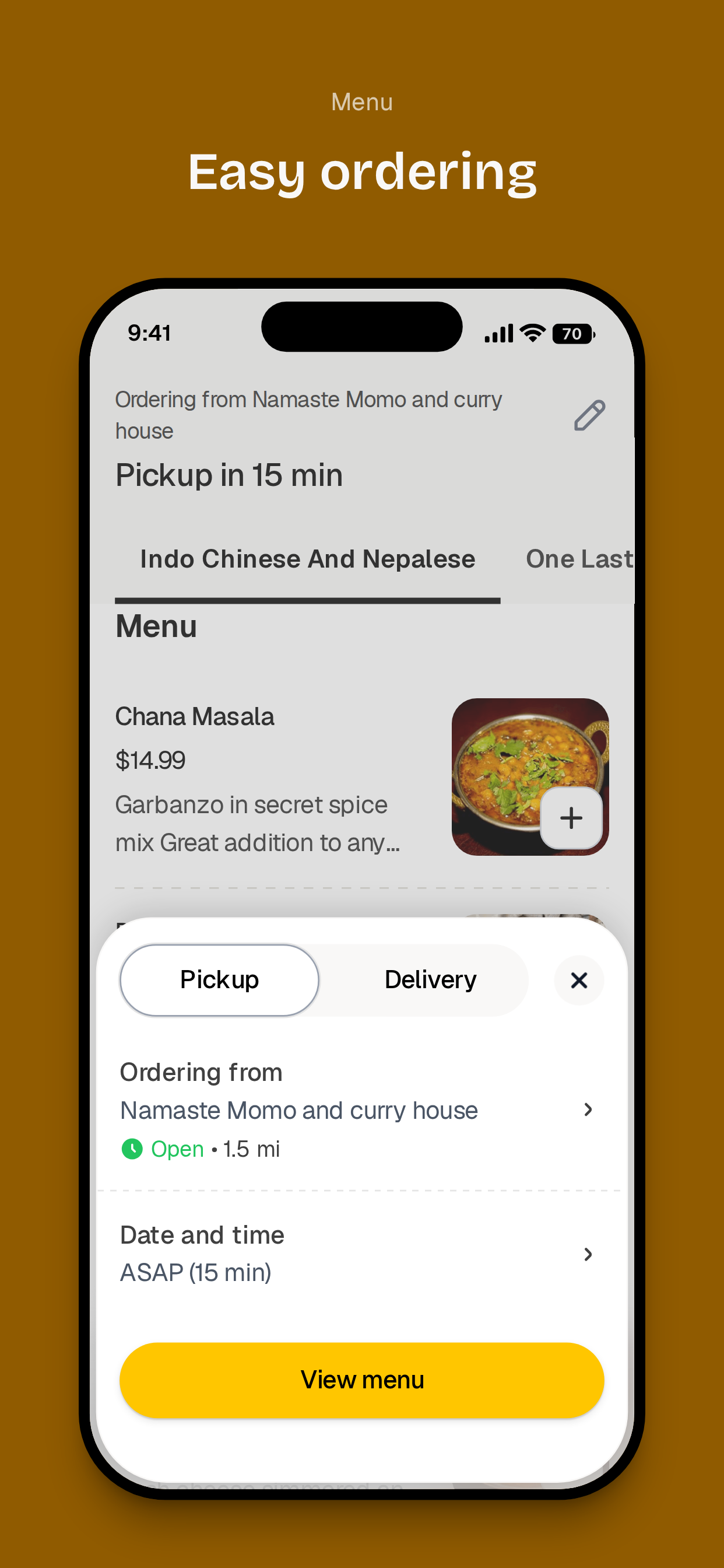 Namaste Momo and curry house screenshot 3