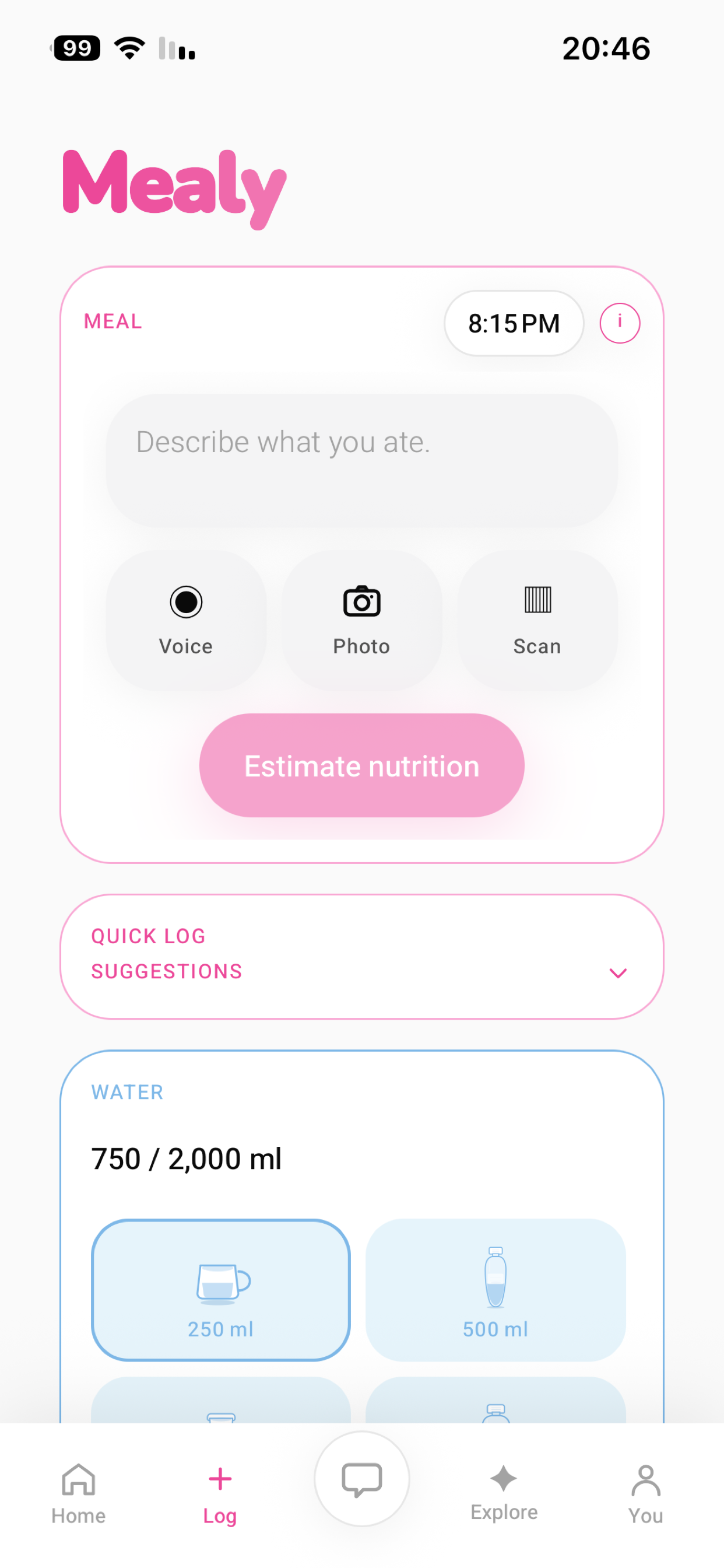 Mealy: Nutrition AI screenshot 4