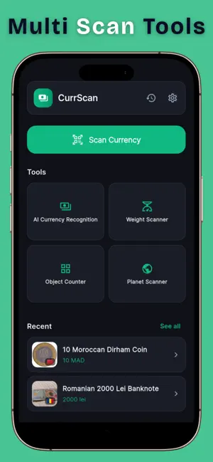 CurrScan: Coin Identifier screenshot 2