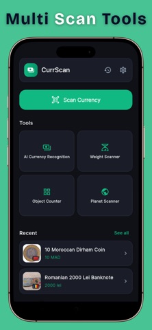 CurrScan: 硬币钞票识别 screenshot