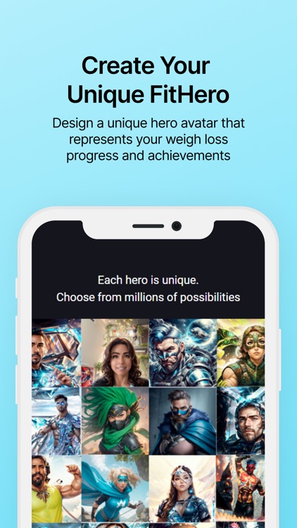 FitHero.ai Weight Loss Game