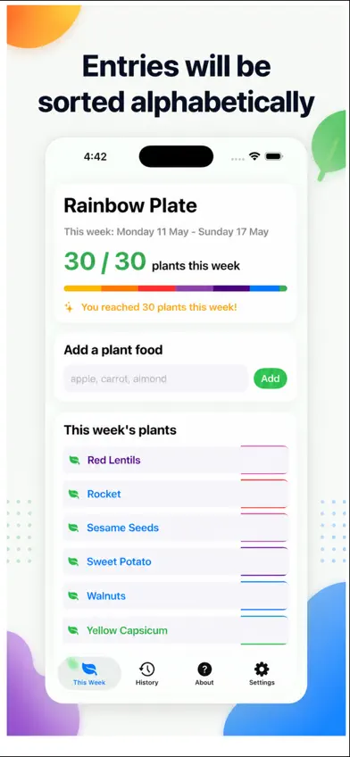 Rainbow Plate screenshot 3