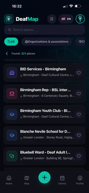 DeafMap: Deaf Friendly Places screenshot 3