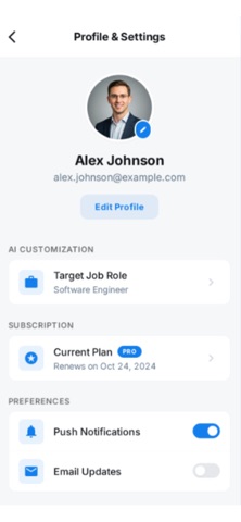 Rezlens - AI Resume Checker screenshot