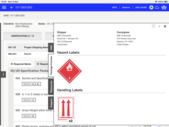 Screenshot #5 pour IATA DG AutoCheck