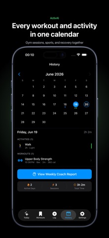 ActivAI: AI Workout Coach screenshot