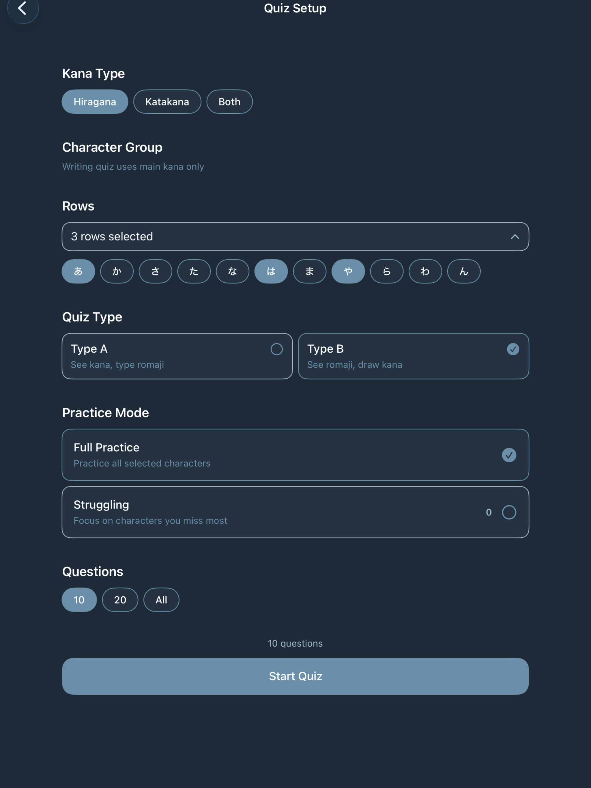 KanaScript: Learn Japanese screenshot 8