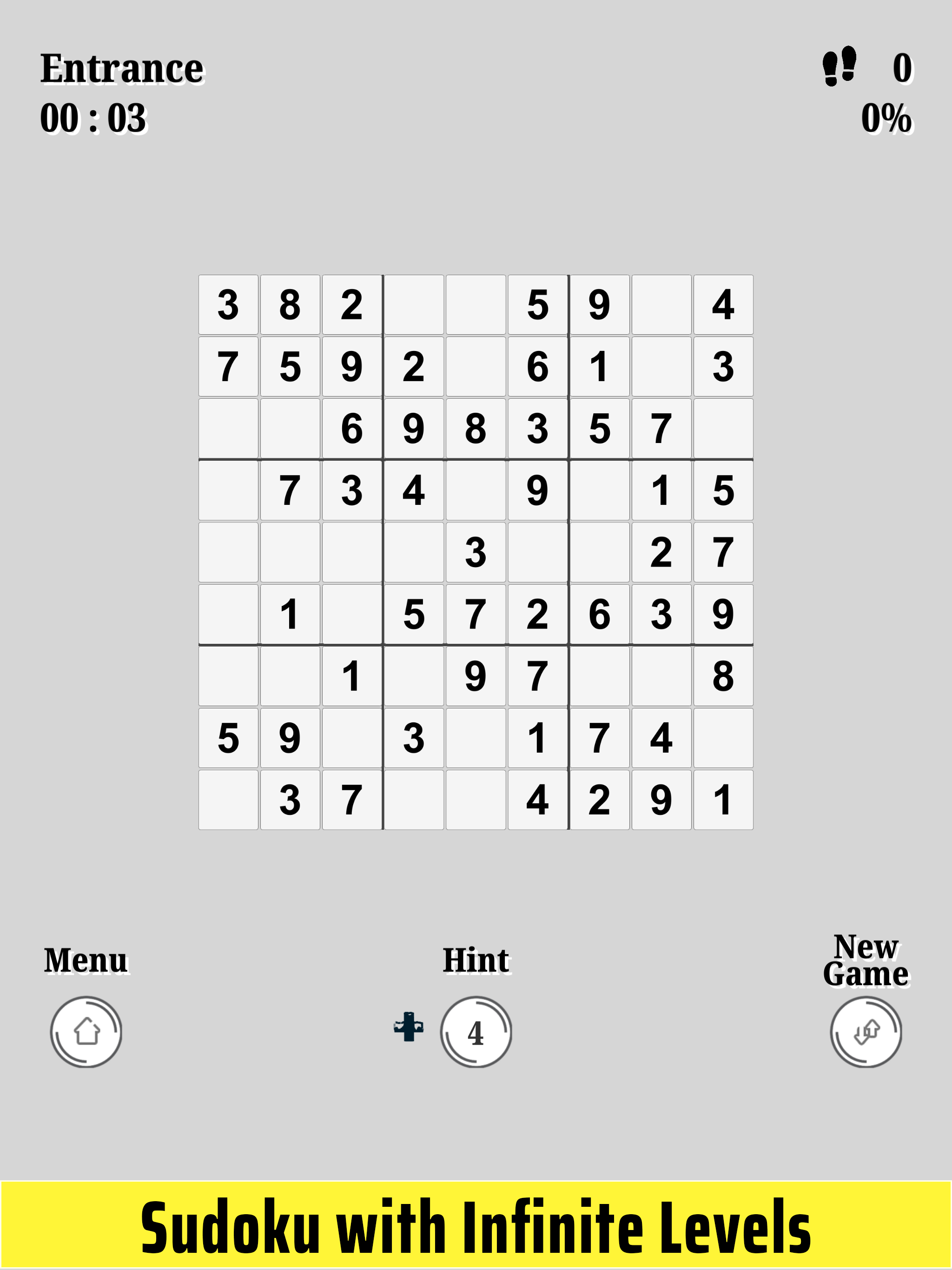 Sudoku - Infinite Challenges screenshot 9