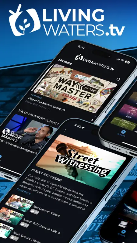 LivingWaters.tv screenshot 1 of 5