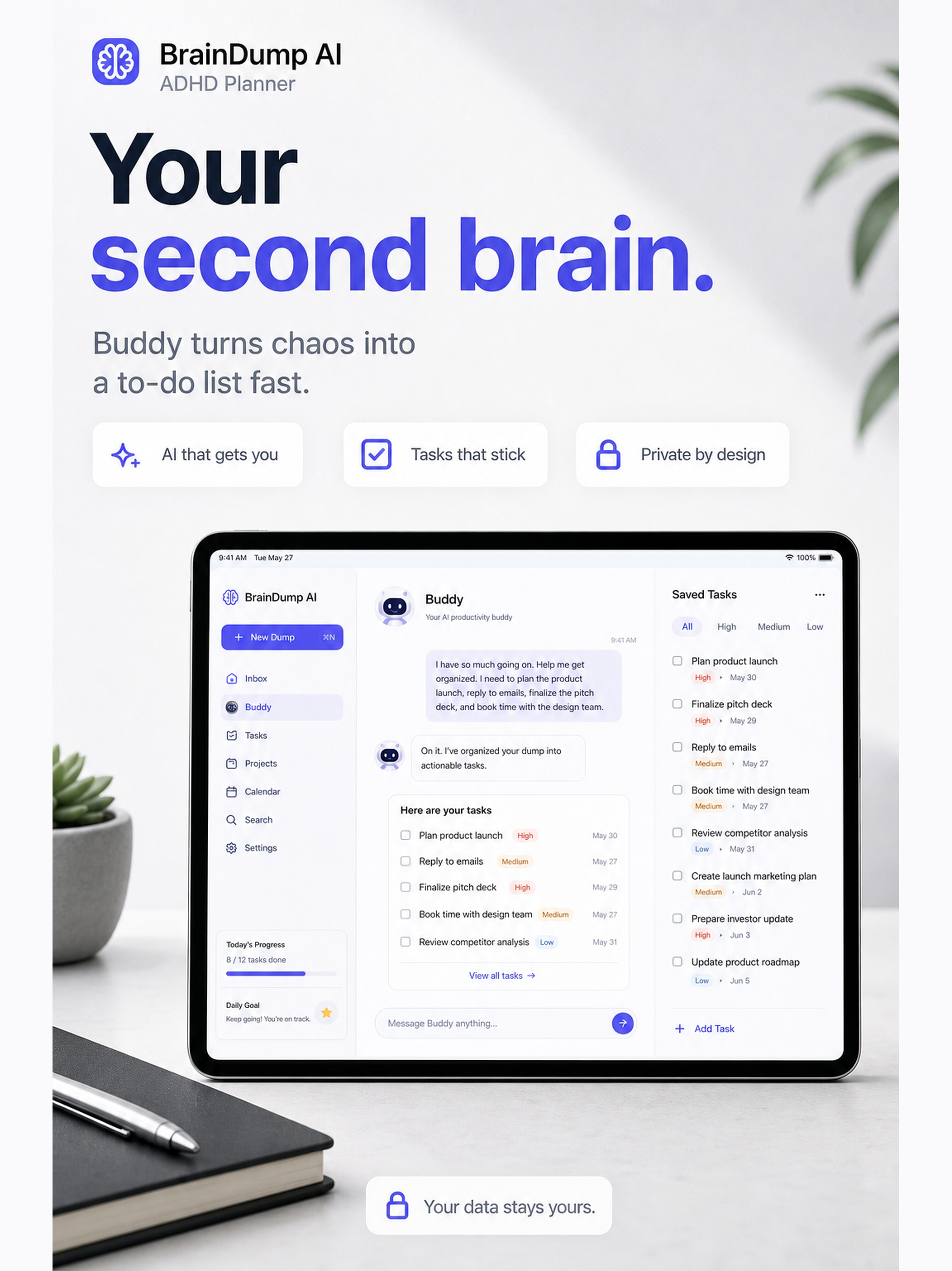 BrainDump AI: ADHD Planner screenshot 7