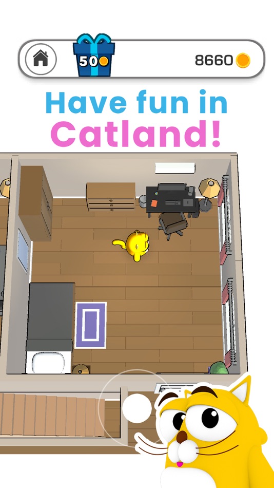 #2. Cool Cat's Block Slide (iOS) 由: Volkan Kutlubay