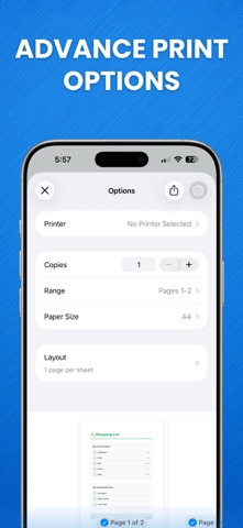 Smart Printer App: Scan PDF iPhone screenshot