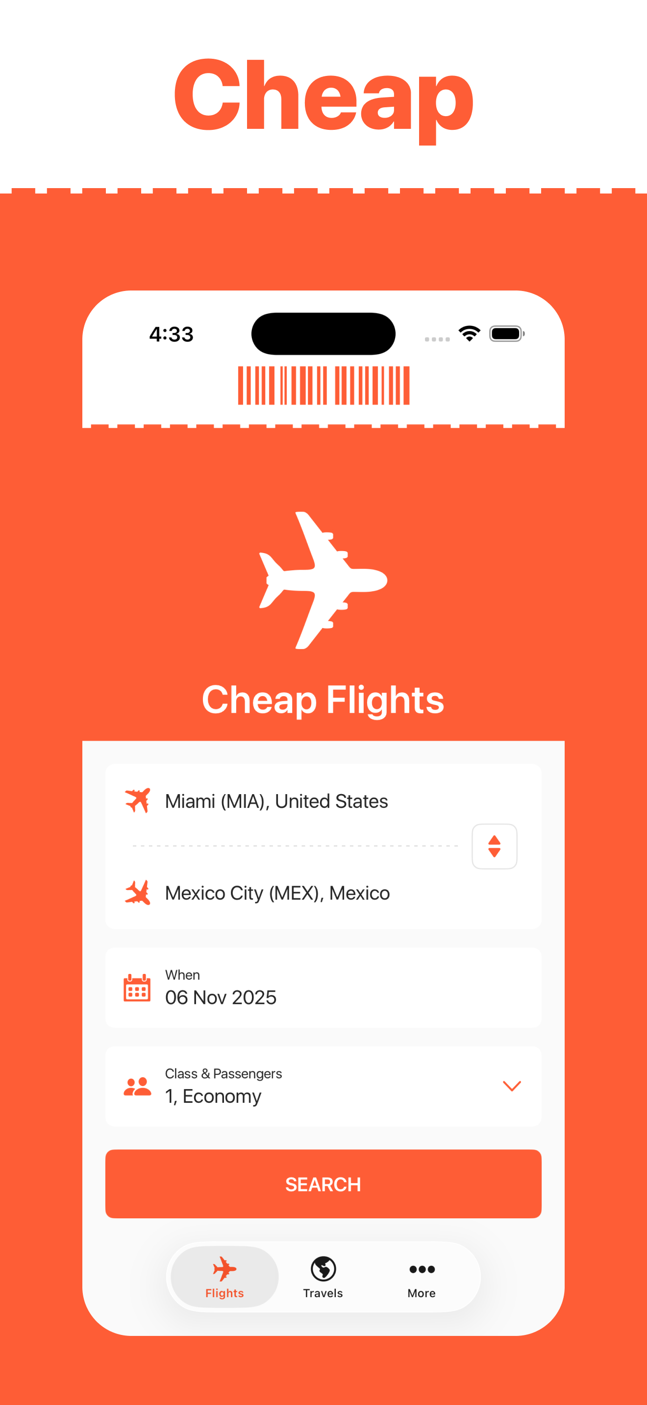 Cheap Flights & Vuelos Baratos