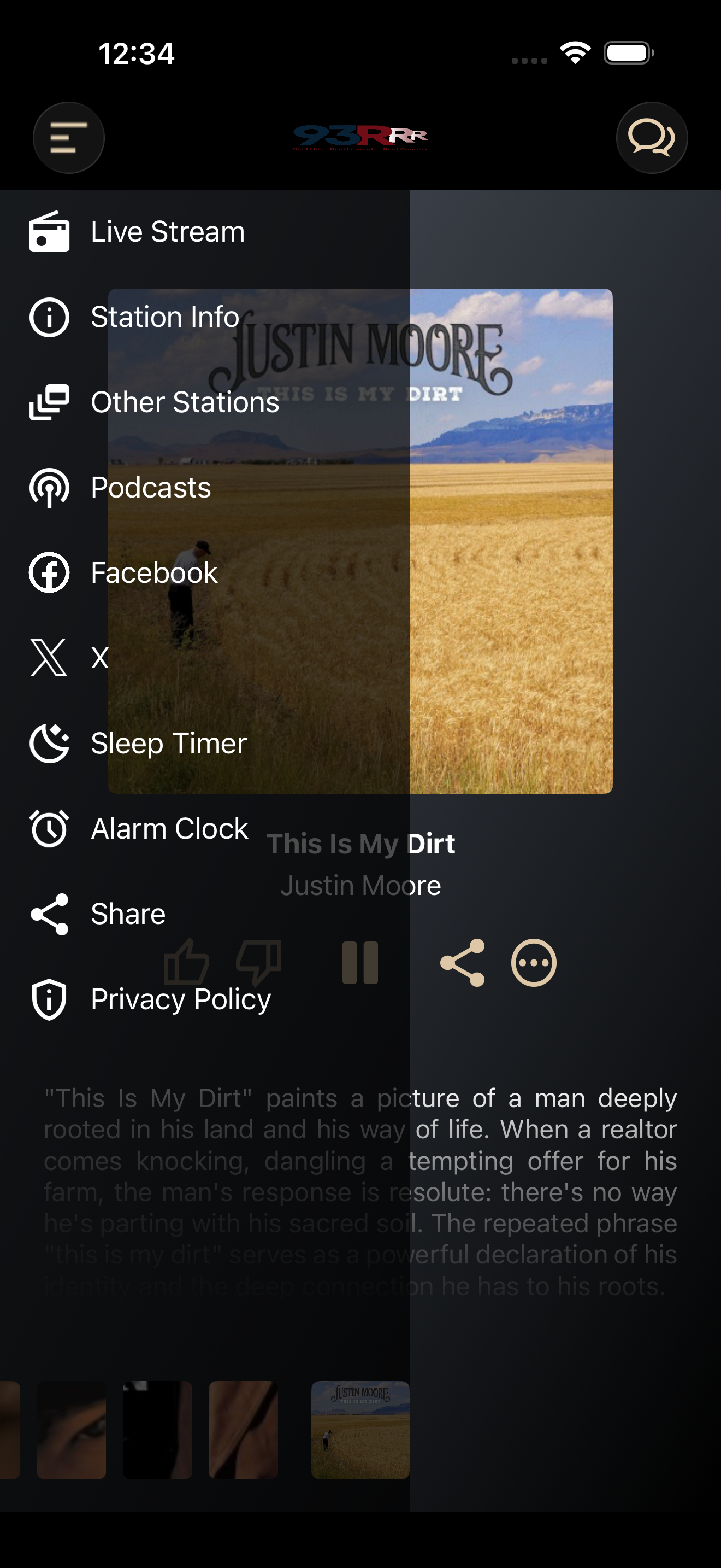 93R WRRR-FM screenshot 3