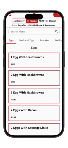 Royalberry Waffle House screenshot