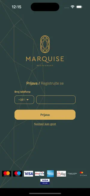 Marquise Restaurant screenshot 1