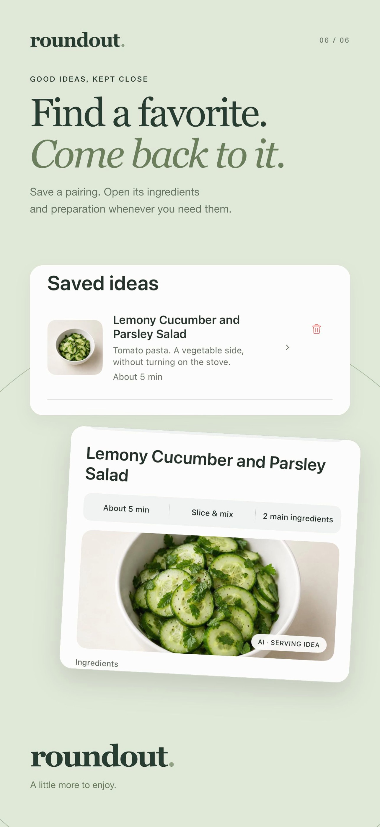Screenshot 6 of Roundout: Complete Your Meal