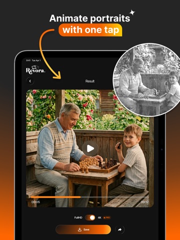 Revora - AI Photo Restore iPad screenshot