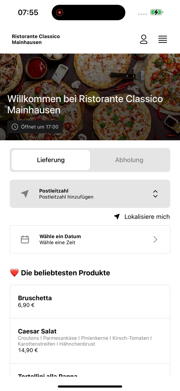 iPhone screenshot