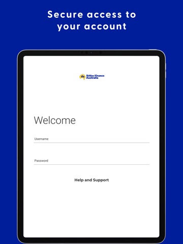 Ikhlas Finance Mobile Access iPad screenshot