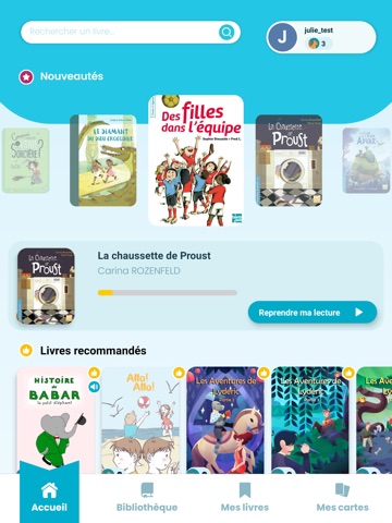 Lire-lire iPad screenshot