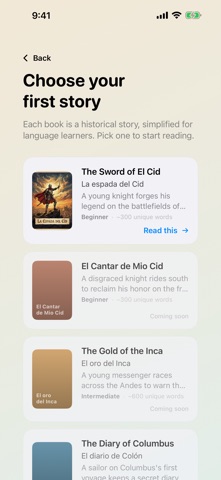 Inkdrift: Graded Reader Screenshot 3 of 4
