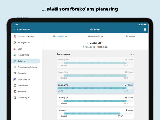 Screenshot #6 pour Förskoleappen